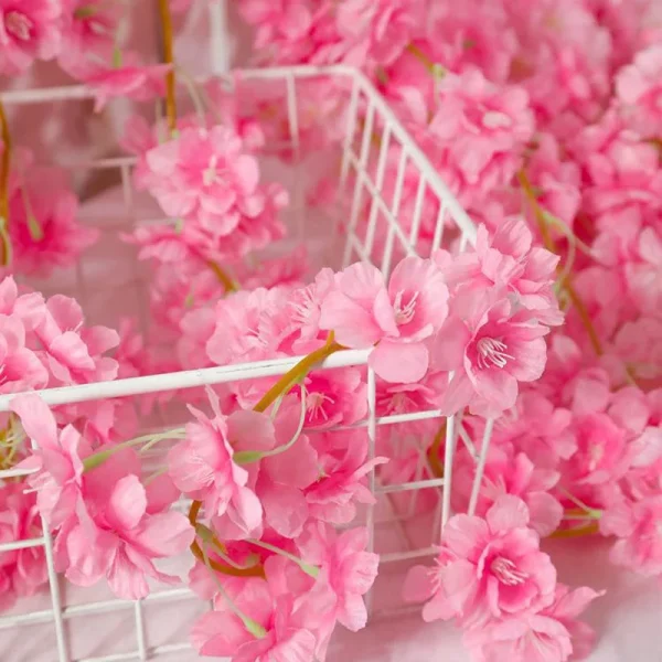 kf-S7075b73e28464d389a85501e3c8d8e07m Guirlande de fleurs artificielles Sakura rose – Décoration pour mariage et événements