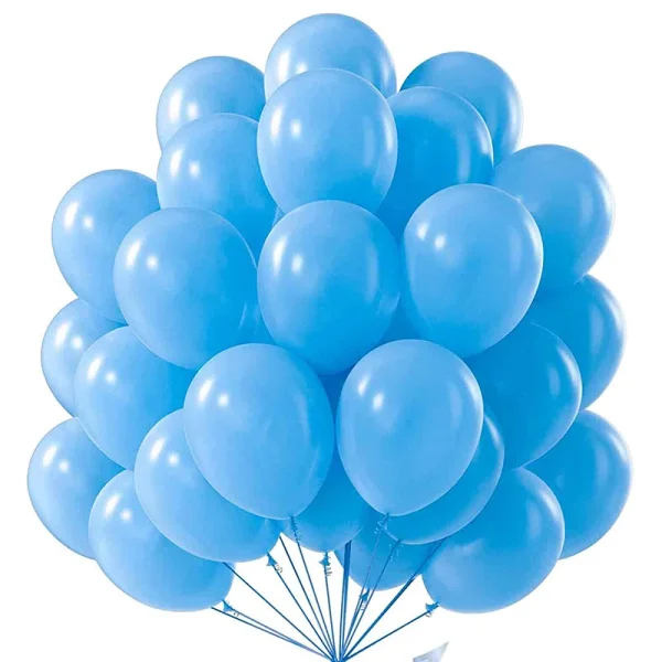 kf-S23947eaf199c40e6a515bc043421708a2 Lot de 10/20/30/50 Ballons Brillants – Couleurs au Choix