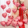 kf-S3d1793be3d874b26b61c2c9fae3e016b5 Ballons en Aluminium en Forme de Cœur