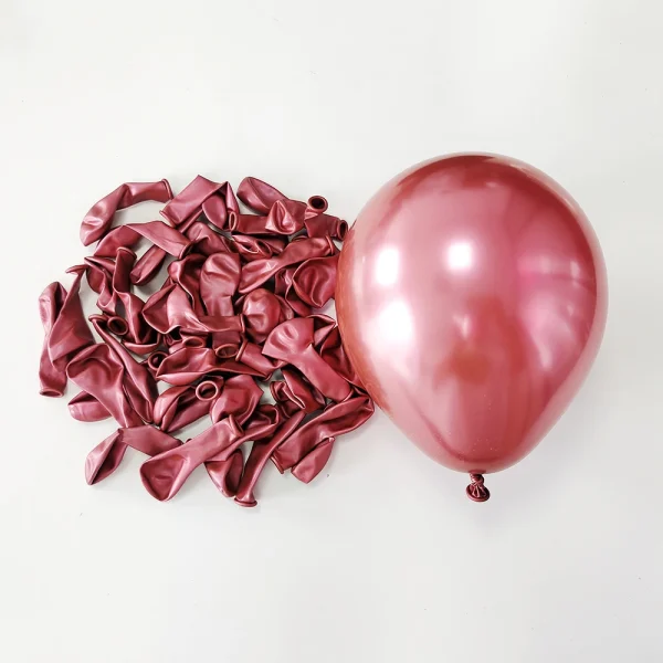 kf-S4d134211ddab4332a5effde215b13ff2y Lot de 10/30/50 Ballons Métalliques Chromés – Brillance Intense
