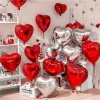 kf-S4fbd3b8f7de044ee9a4c95d9094b8a19h Ballons en Aluminium en Forme de Cœur