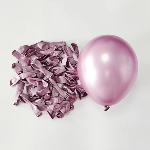 kf-S88b64a9488fb40ec9d49711d015c3a2eW Lot de 10/30/50 Ballons Métalliques Chromés – Brillance Intense