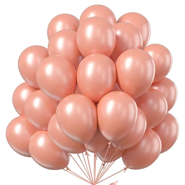 kf-Sa9c7bade91f2437fa9733285d6fcc3c5E Lot de 10/20/30/50 Ballons Brillants – Couleurs au Choix