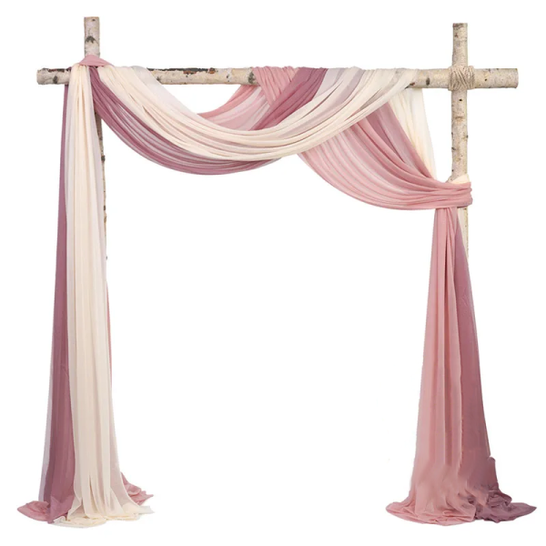 S0a1e024940cb4e1bbfc77cdc216f7b78W Tissu Mousseline de Soie pour Mariage