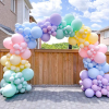 Sdce32e49247848b7879d21af605ed55aZ Kit d'Arche de Ballons – Support et Base en Plastique pour Grandes Arches 2,3x3,2M