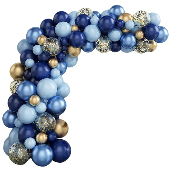 Ballons Bleu et Or