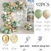 Vert, Beige Sable et Or